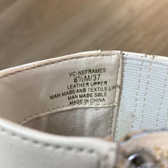 Vince Camuto Womens Neframes Zipper Block Heel Ankle Boots - Picture 8 of 12